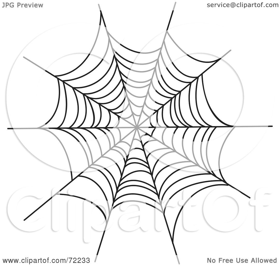 Spider Web Clipart