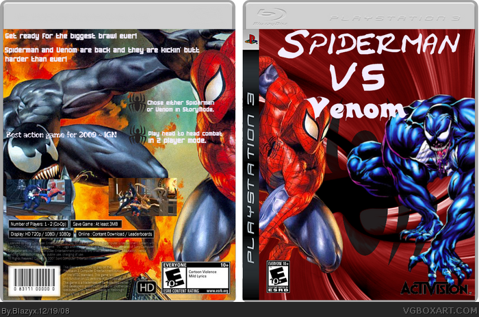 Spiderman 3 Gameplay Black Spiderman Vs Venom