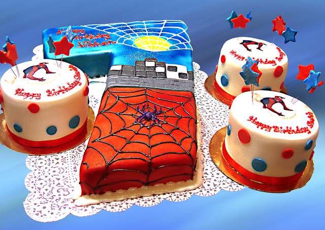 Spiderman Cake Designs