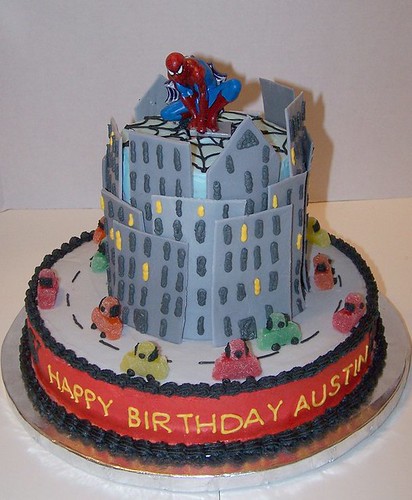 Spiderman Cake Designs