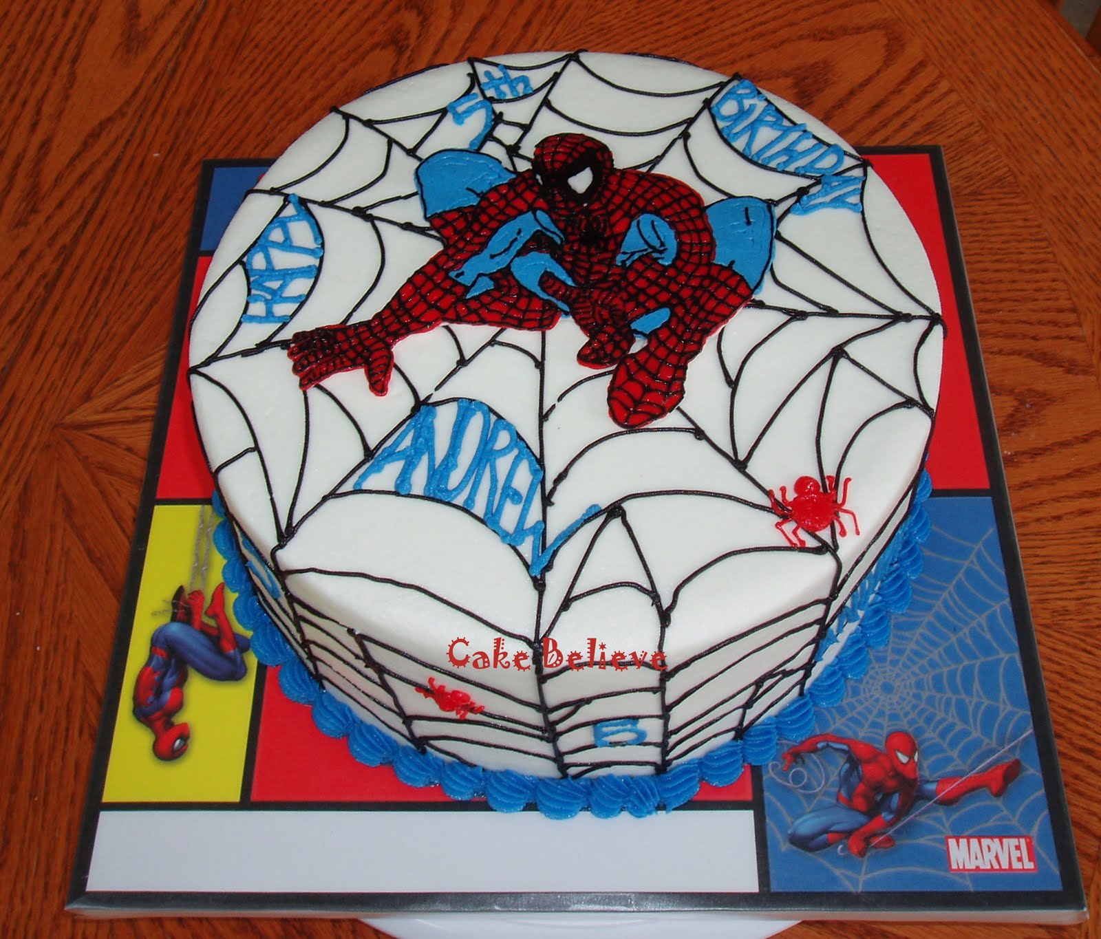 Spiderman Cake Images