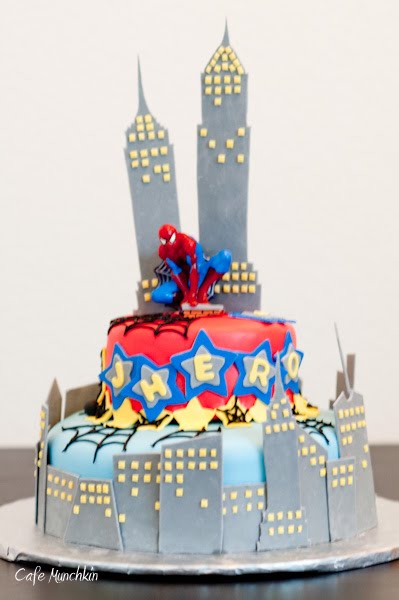 Spiderman Cake Images