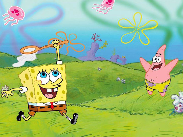 Spongebob Squarepants And Friends Wallpaper