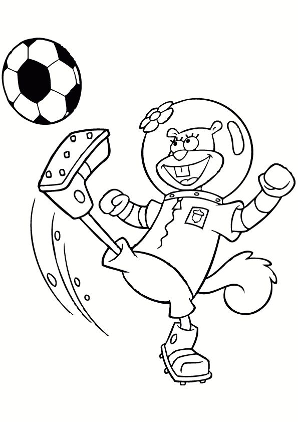 Spongebob Squarepants Characters Coloring Pages