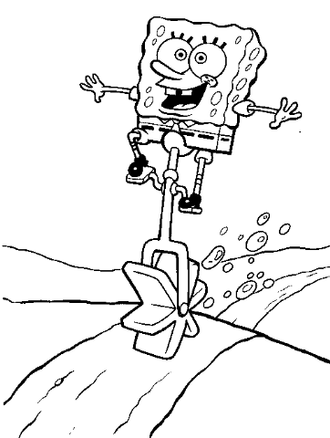 Spongebob Squarepants Coloring Pages Free