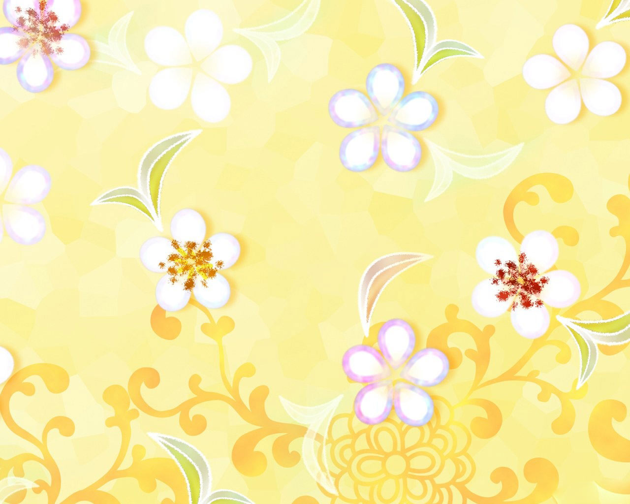 Spring Flowers Background