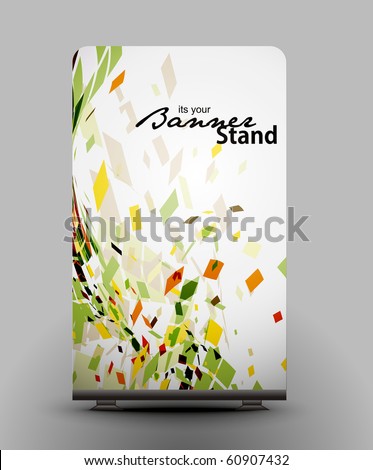 Standing Banner Design Template