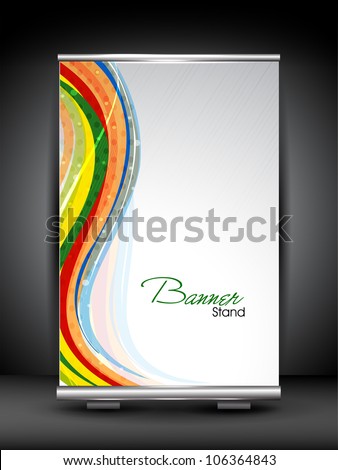 Standing Banner Design Template