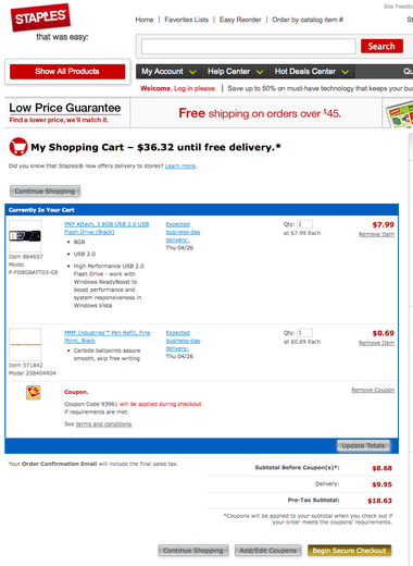 Staples Coupon Codes 2012