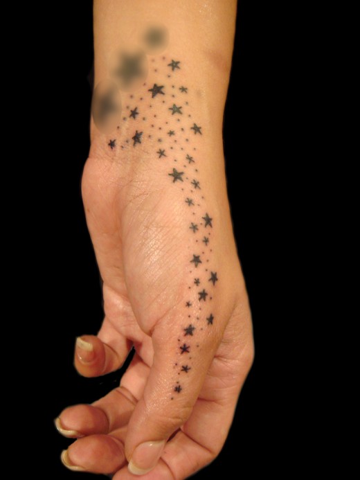Star Tattoos For Men On Hand