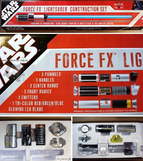 Star Wars Build Your Own Lightsaber Game
