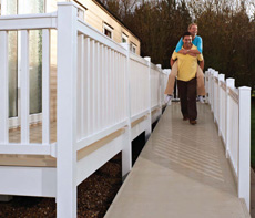 Static Caravan Steps Uk