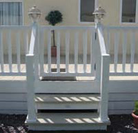 Static Caravan Steps Uk