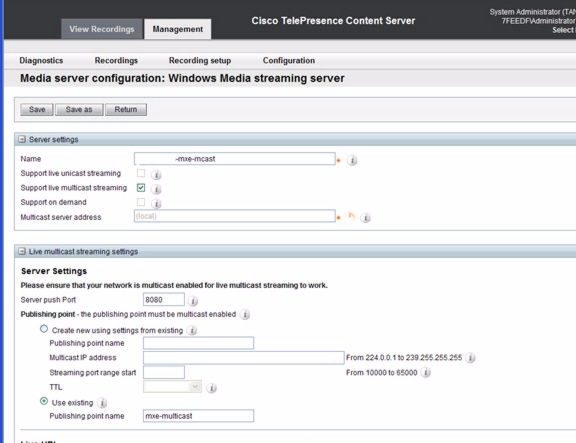 Streaming Server Windows