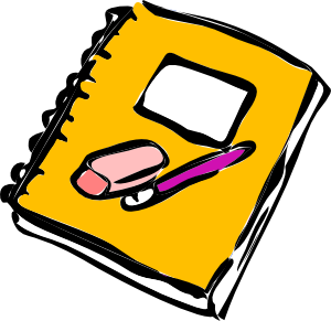 Student Writing Clipart