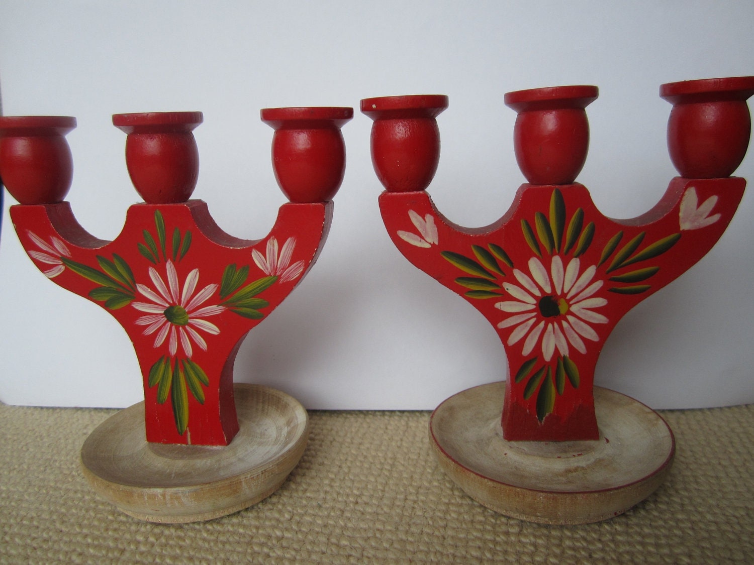 Swedish Candle Holders Metal