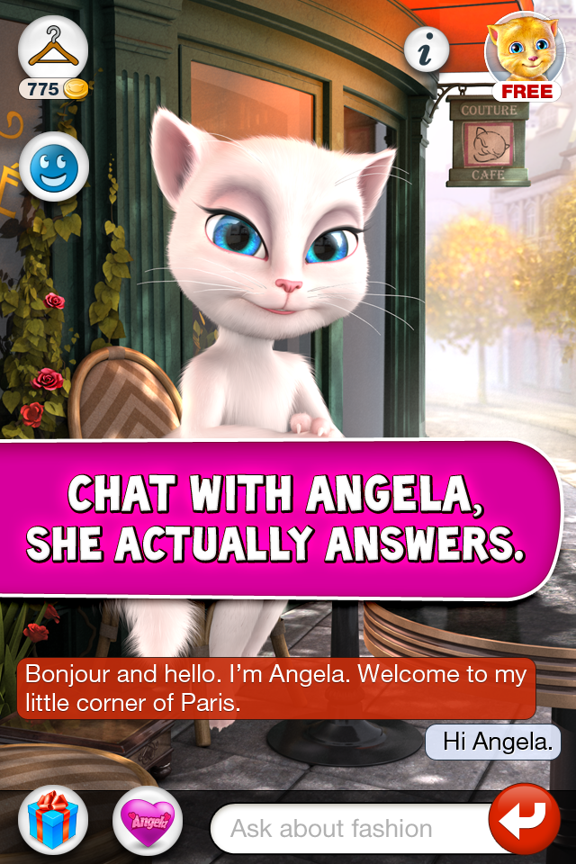 Talking Angela Superstar