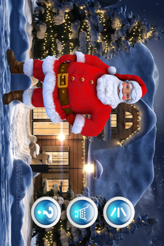 Talking Santa App