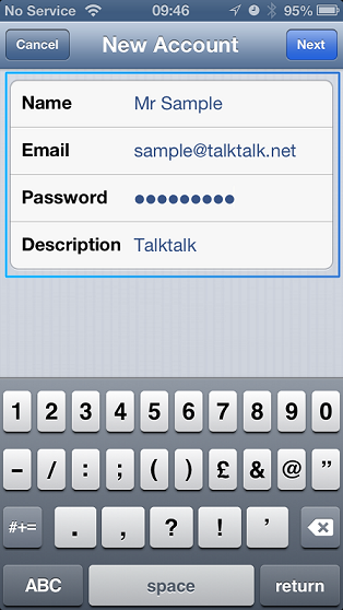 Talktalk Email Address