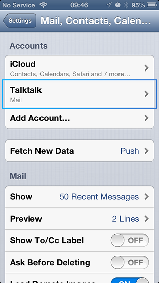 Talktalk Mail