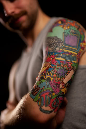 Tattoos Designs For Men Half Sleeves