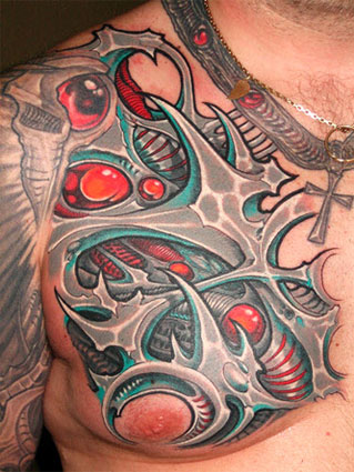 Tattoos Designs For Men On Chest