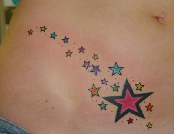 Tattoos For Girls On Hip And Side
