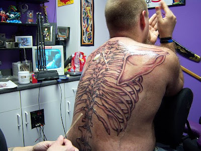 Tattoos For Men On Back Tribal