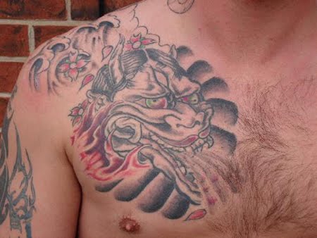 Tattoos For Men On Chest Tribal