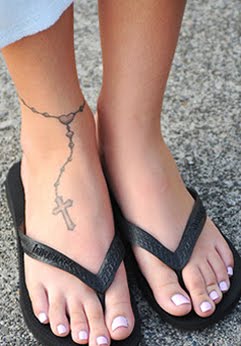 Tattoos For Women On Foot Ankle
