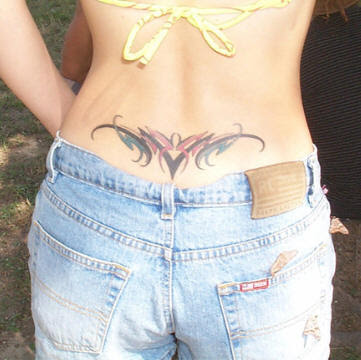 Tattoos For Women On Hip And Back