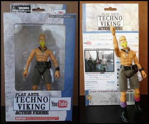 Techno Viking Action Figure