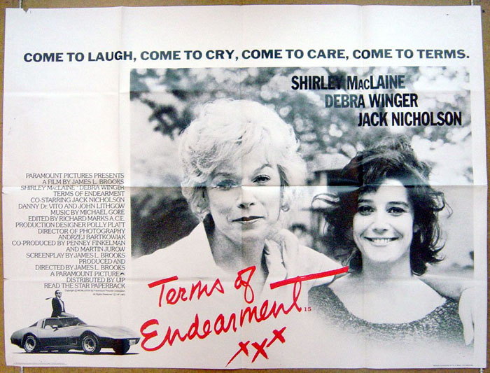 Terms Of Endearment Poster