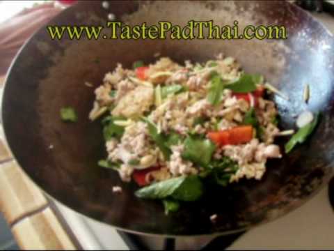 Thai Ground Chicken Lettuce Wraps Recipe