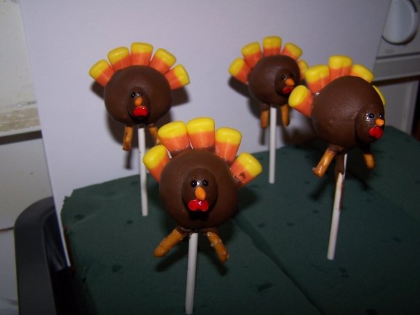 Thanksgiving Cake Pops Ideas