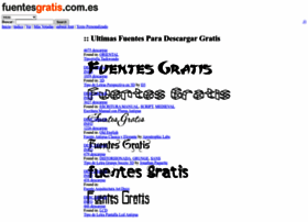 Tipos De Letras Para Descargar Gratis