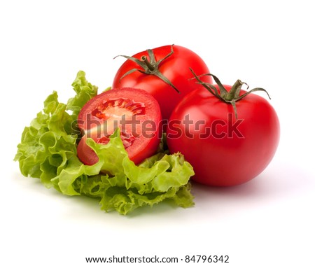 Tomato And Lettuce Salad