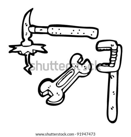 Tools Cartoon