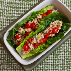 Tuna Lettuce Wraps Healthy
