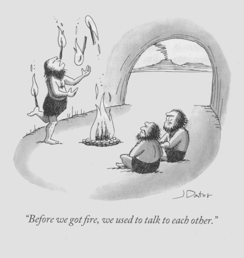 Two People Talking To Each Other Cartoon