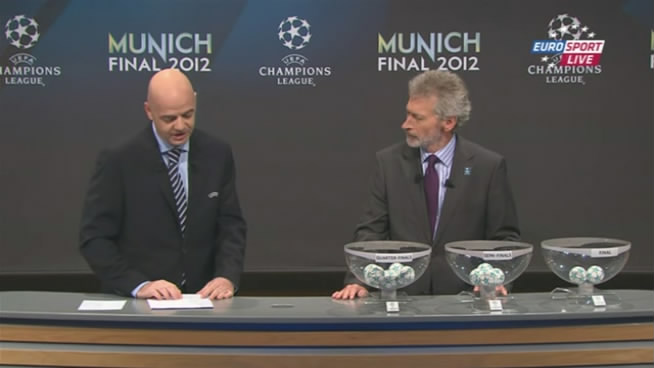 Uefa Champions League Draw 2012