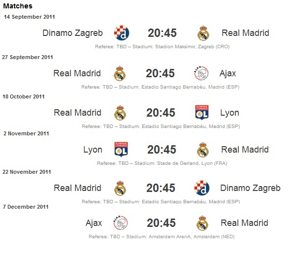 Uefa Champions League Draw Schedule