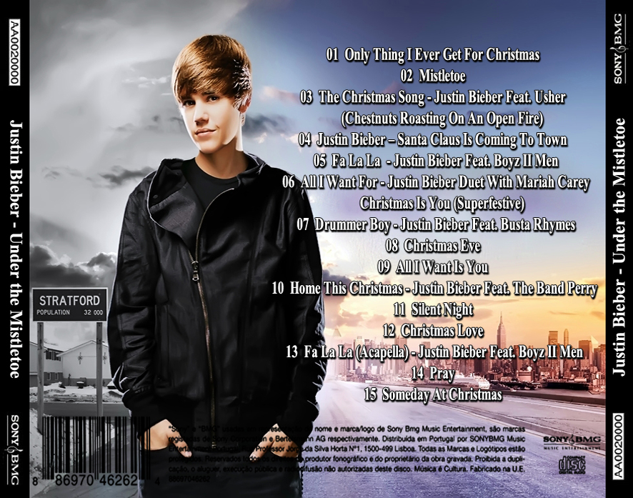 Under The Mistletoe Justin Bieber Zip