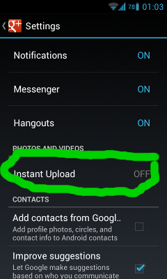 Upload Pictures On Google Plus