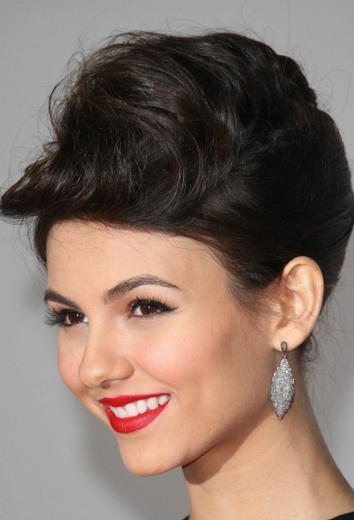 Victoria Justice Hair Up