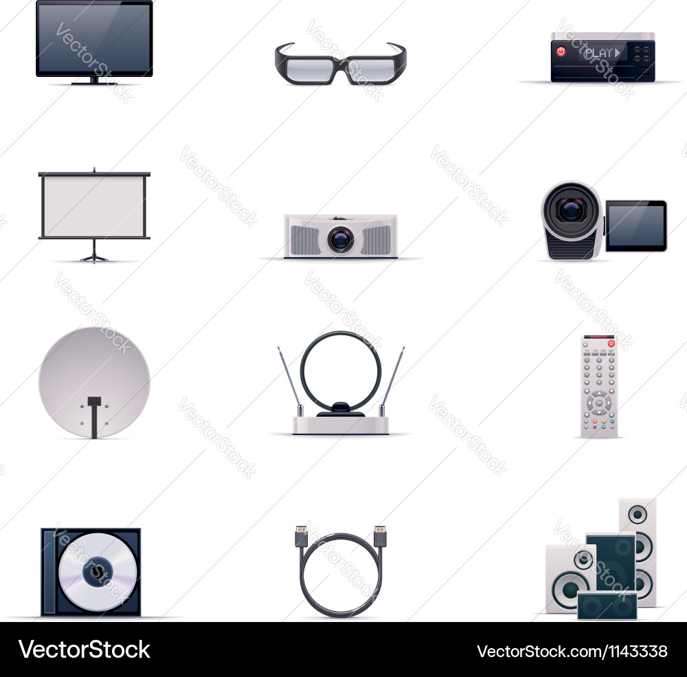 Video Icon Set