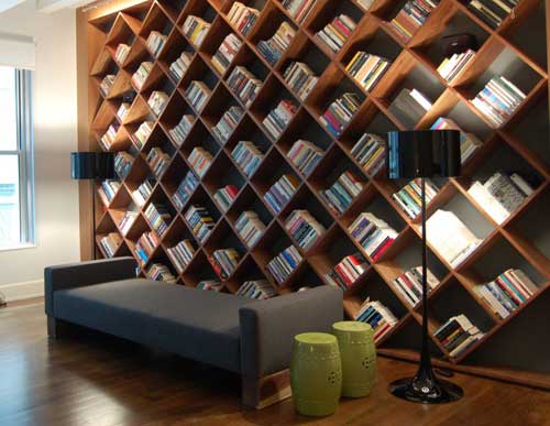 Wall Bookshelf Plans