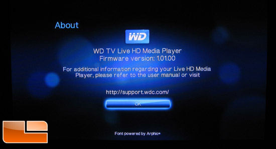 Wd Tv Live Streaming Media Player Firmware