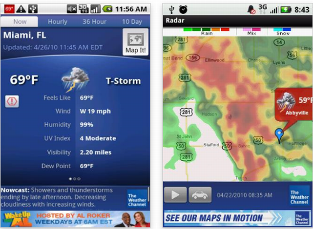 Weather Channel App For Android