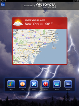 Weather Channel App For Blackberry